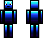 blue man
