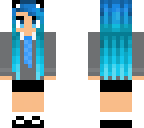 cat gamer girl young school uniform two