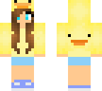cute duck girl