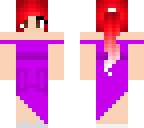 girl in a dress with her hair i a ponytail