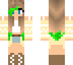 green tean girl