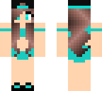 kawaii girl at the beach