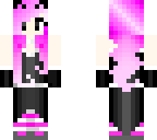 pink cat girl