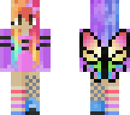 rainbow pixie