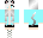 white hair neko