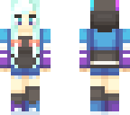 blue and purple