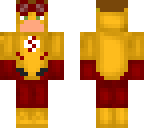 brown hair kid flash