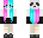 bubblegum hair panda addict