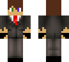 crazy man in suit