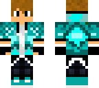 cyan cool kid