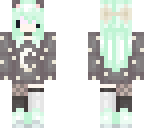 mint chibi girl