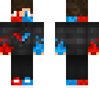 red and blue