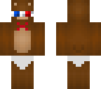 brown bear with diaper