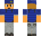 cop with tactical vest