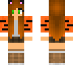 funny tiger girl