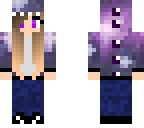 galaxy dino hoodie girl