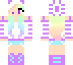 rainbow girl