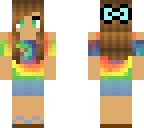 tie-die girl