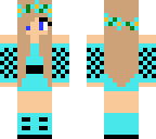 blue and black