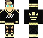 gold skater boy
