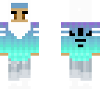 muslim ombre blue adidas girl