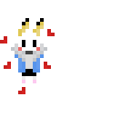 pikachu sans pixel art