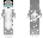 snow covered silver fox