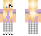 blonde girl pj