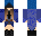 blue cloak girl
