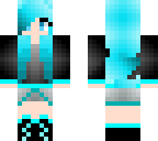 blue girl