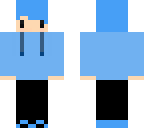 chibi boy royal blue