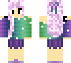 cotton candy hair girl