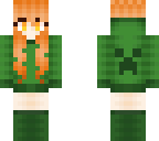 creeper hoodie ginger