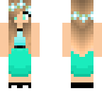 cute teal summer dress or skirt