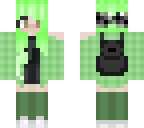 green girl
