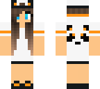 orange panda girl
