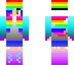 rainbow gamer girl