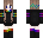 rainbow girl