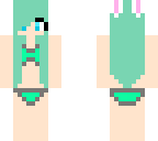 blue bunny girl
