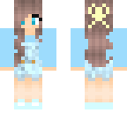 blue dungaree girl