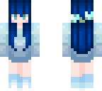 blue girl