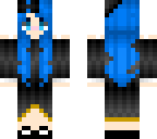 blue hair cutie