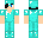 boy in diamond armour