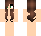 brown haired girl base skin tan