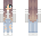 casual cute girl no flowers