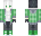 edit of green flannel skin