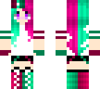 pinky green fight girl