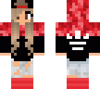 red camo girl
