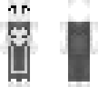 black and white toriel
