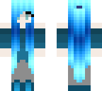 blue girl
